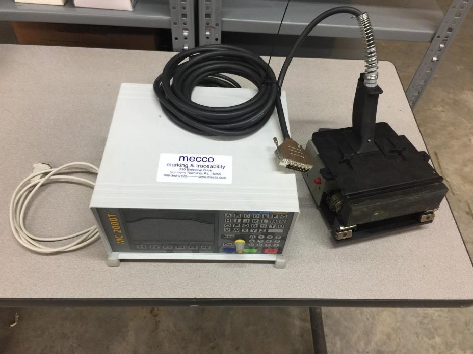 NEW NO BOX COUTH ENGRAVER CONTROLER WITH ENGRAVER HEAD MC 2000T2