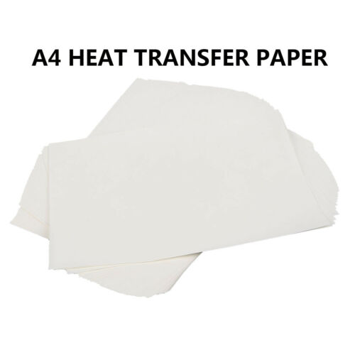 100 pcs A4 Sublimation Heat Transfer Paper for Polyester Cotton T- Shirt