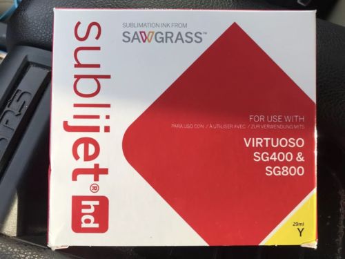 Sawgrass Virtuoso Sublimation Gel Ink Cartridge SG400/SG800 Yellow