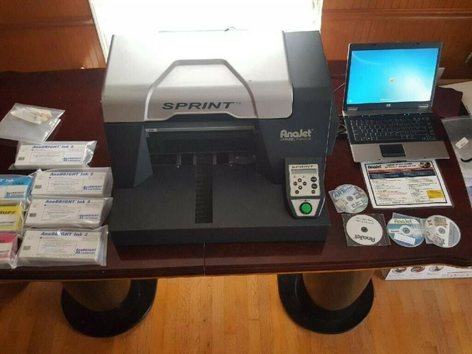 Anajet Sprint Apparel Printer SP-200 DTG - Direct To Garment Printer Plus More