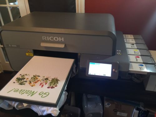 Anajet dtg printer Ricoh Ri 3000 Direct to Garment Printer T shirt printing