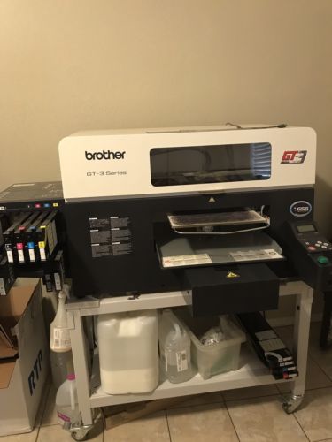 Brother GT 3 Series - 361 DTG T- Shirt Printer + Stand + Several RTP Shirts