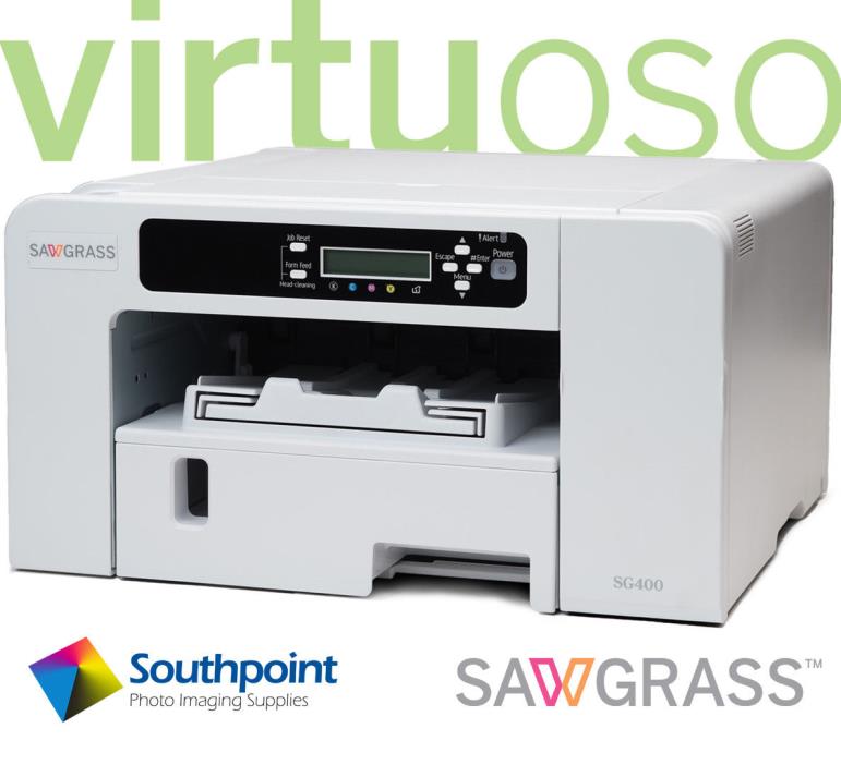 Sawgrass Virtuoso SG400 HD Sublimation Printer with Free TexPrint Transfer Paper