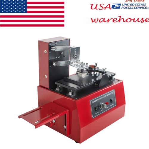 110v Electric Pad Printer Printing Machine T-Shirt INKPRINT PVC MUG Ballpen USA