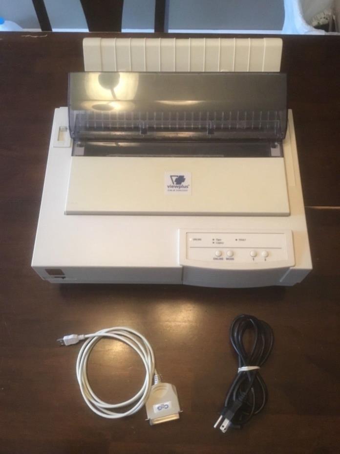 View Plus Technologies Cub Jr Professional Embosser, Powered by Tiger
