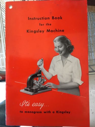 kingsley hot stamping machine