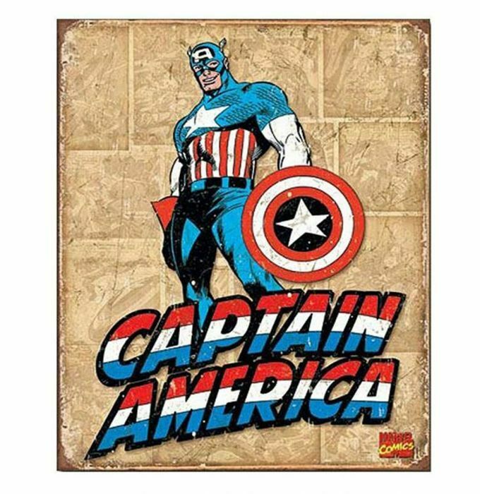 20x30 inch  Captain America Avengers vintage print