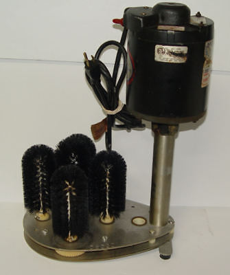 Bar Maid Electric Glass Washer Model A200 Upright 5 Brush Bar Glass Cleaner