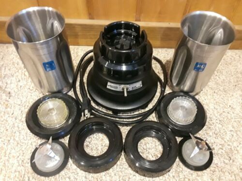 Waring Commercial Bar Blender Black 51BL10 (BB150S) Plus Extra Parts Working