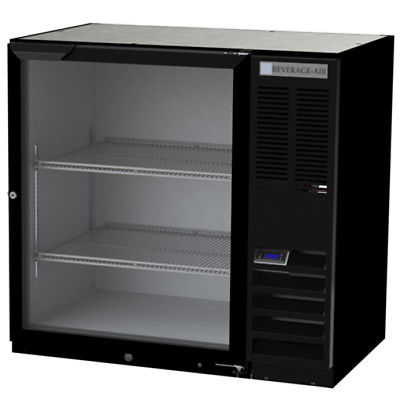Beverage Air BB36HC-1-G-S-27 Refrigerated Back Bar Storage Cabinet