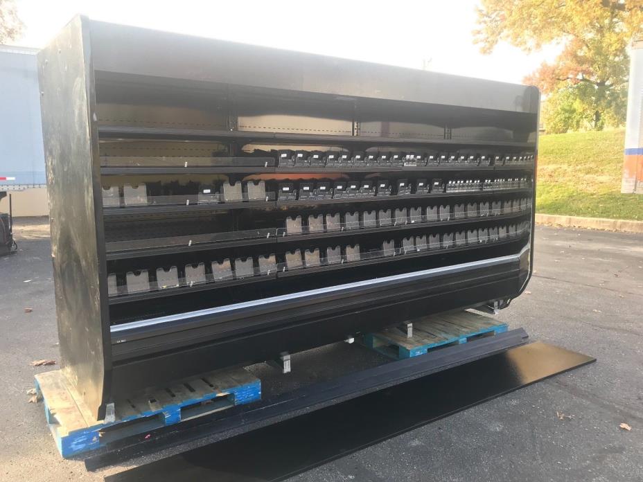 12' Hussmann Self-Contained Produce Open Display Cooler/Merchandiser.