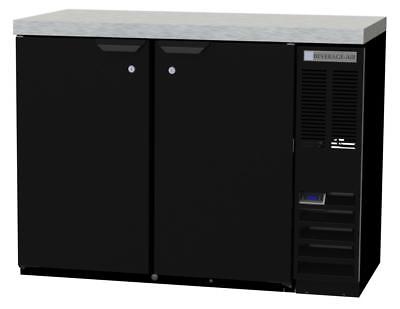 Beverage Air BB48HC-1-B-27 Refrigerated Back Bar Storage Cabinet – 2 Solid Doors