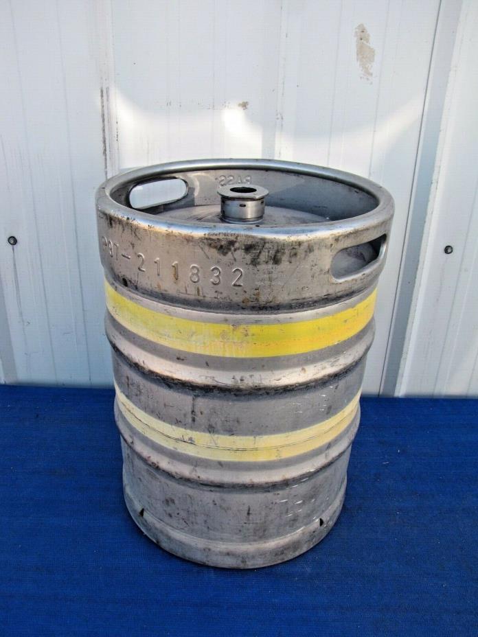 Beer Keg 1/2 Barrel Used Empty Stainless Steel Spain