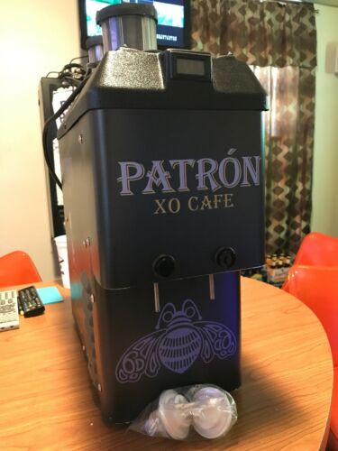NEW W/ Box Never Used Patron XO Cafe  2 Bottle Liquor Chiller Dispenser Bar