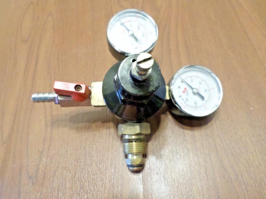 Draft Beer Keg Tap Coupler Pressure Regulator