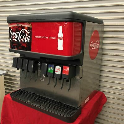 NEW 8 Flavor Counter Top Soda Fountain & Ice Storage Bin Dispenser DF200BC #9546