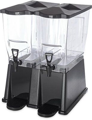 Carlisle 1085103 TrimLine Clear Premium Double Base, 7 gal. Capacity, Black