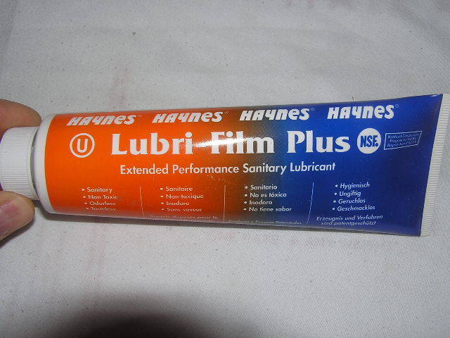 4 Oz Tubes Haynes Lubri-Film PLUS Food Grade Lube