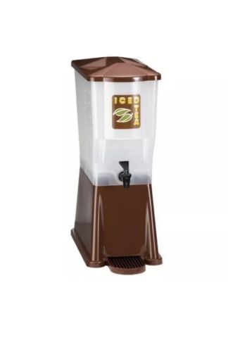 3 Gallon Iced Tea Dispenser Tablecraft 354DP Slimline Beverage Juice NEW Lipton