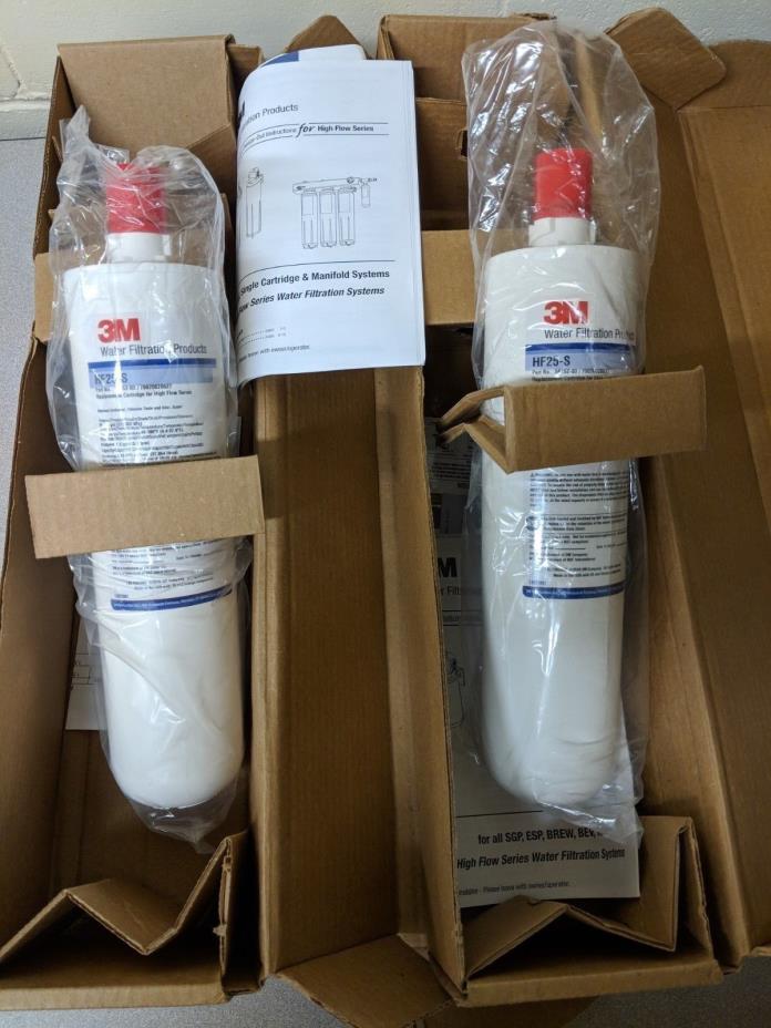 3M HF25-S 56152-03 High Flow Water Filters (QTY. 2)  (Free Shipping!!)