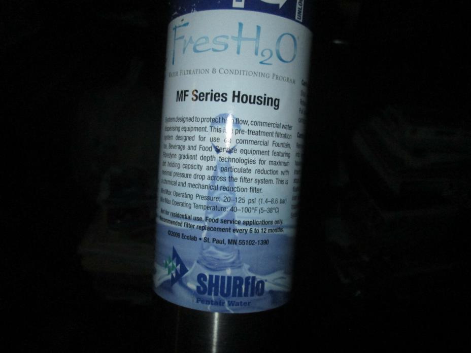 EcoLab ShurFlo FresH2O MF Series Housing