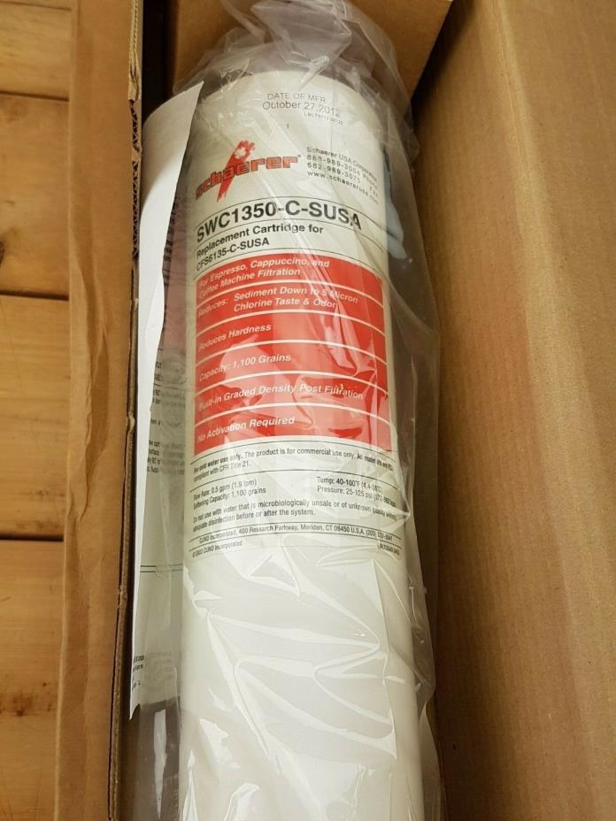 Schaerer CUNO SWC1350-C Water Filtration System Cartridge replacement CFS6135