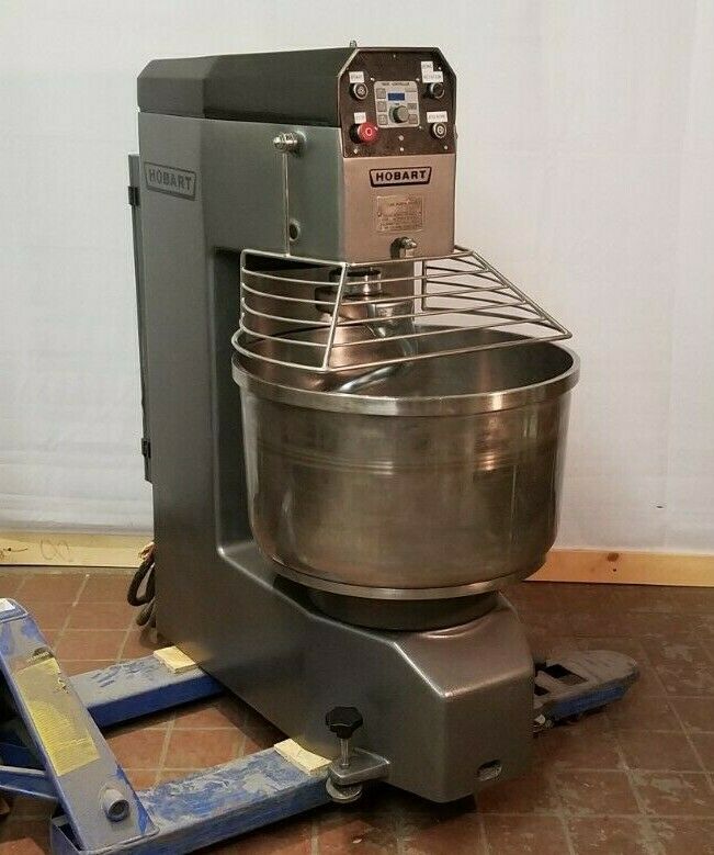 HOBART HF-120 80 qt Spiral Mixer  220v 3 phase - Very Nice Dough Mixer