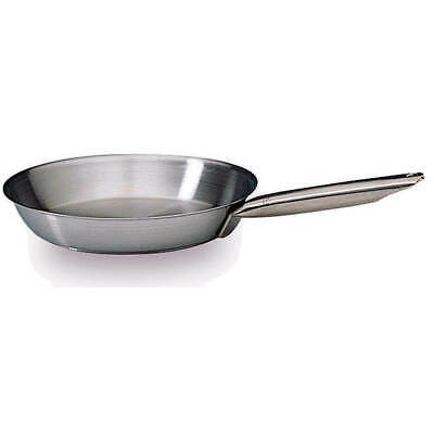 MATFER BOURGEAT STAINLESS STEEL TRADITION FRYING PAN, 12.5
