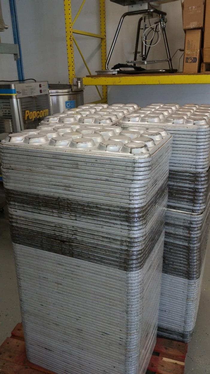 REGLAZED - Lot of 238 Hamburger Bun Pans American Pan