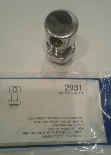 Fisher 2931 straight svl Adapter