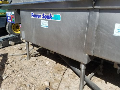 Power Soak PSS108 3 Compartment Sink