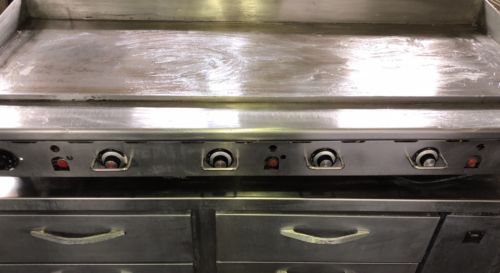 Vulcan flat top / grill / griddle 72” Model 972RX, natural gas