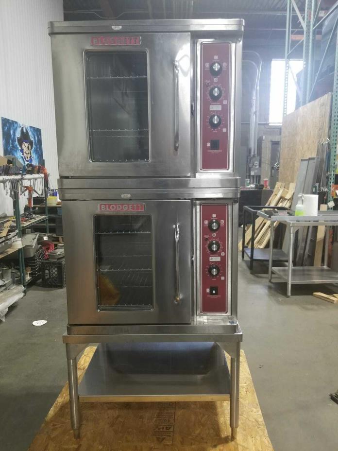Blodgett CTB-1 Half Size Electric Convection Oven 220-240 V Double With Stand