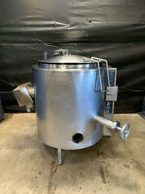 Groen AH/1E-40 Natural Gas 40 Gallon Stationary Steam Kettle