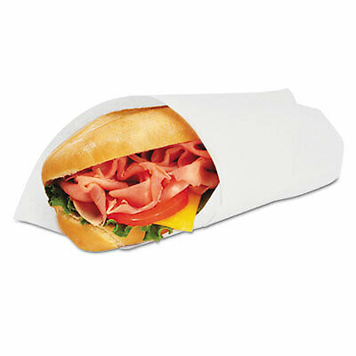Grease-Resistant Wrap/Liner, 14 x 14, White, 1000/Pack, 4 Packs/Carton 057014  -