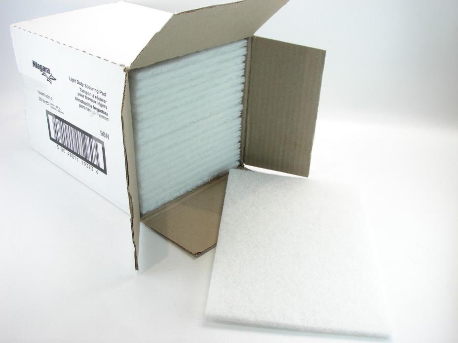 3M 98N Niagara Commercial Light Duty White Scouring 6