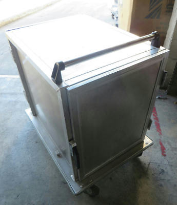 Generic Two Door Catering Food Service Food Tray Transport Cart 38.5x28.5x41