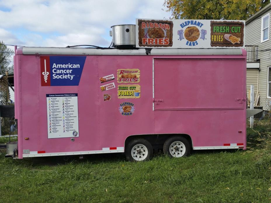 Concession Trailer And  stock truck