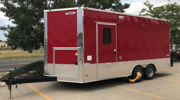 2017 Freedom Food Truck Concession Trailer In Pristine Condition