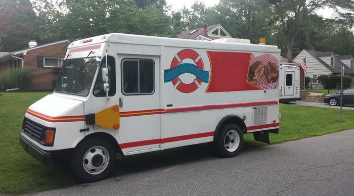 1998 Chevy P-30 Step Van Dually Sandwich Concession Food Truck