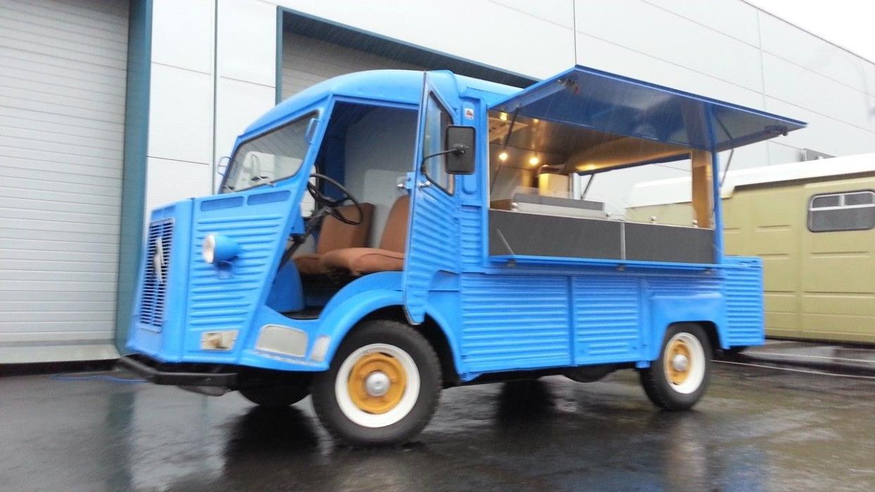 1971 Citroen HY Food Truck For Sale! Pristine Shape inside and out