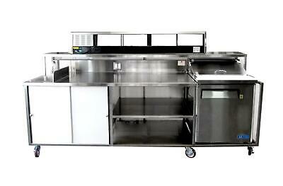 Porta Sink All Stainless Steel Self-Contained Portable Sushi Bar 4.0
