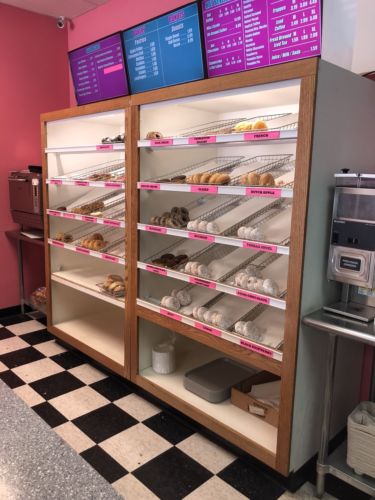Bakery Donut Bread Pastry Display Case