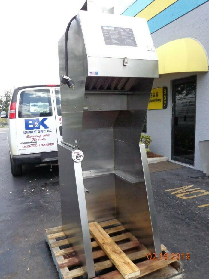 Ventless Hood System With Electric Griddle