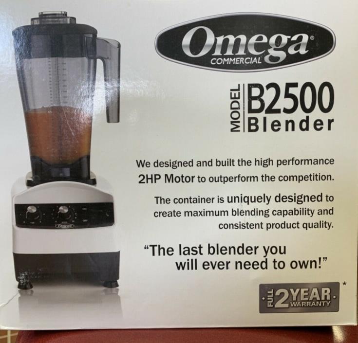 OMEGA BLENDER MODEL B2500