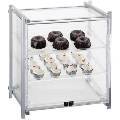 Cal-Mil 1145-S-74 One By One Silver 3-Tier Self Serve Display Case