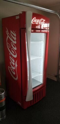 True GDM-26 26 cu. ft. Commercial Refrigerator coca-cola