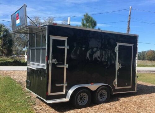 2016 Cold To Go Concession Trailer Refrigerated Food Truck Hybrid Excellent