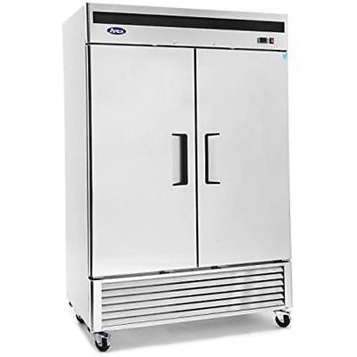 Commercial Refrigerators Refrigerator,ATOSA MBF8507 Double 2 Door Side By Steel