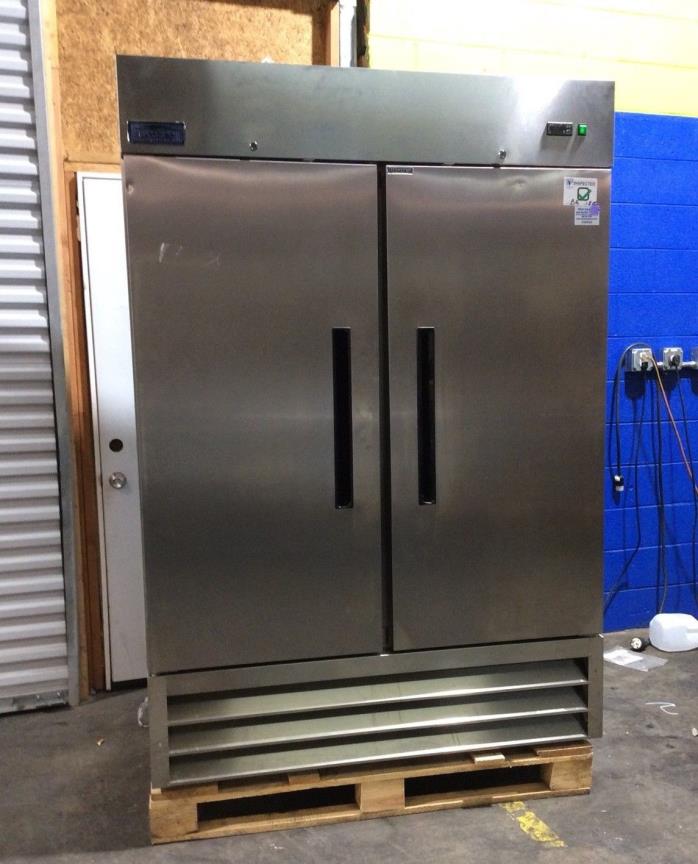 ARCTIC AIR AR49EZ 2 DOOR STAINLESS STEEL REFRIGERATOR COOLER
